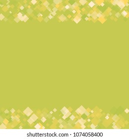 Rhombus green minimal geometric cover template of isolated elements.Future geometric cover rhombus green. Used as print, card, backdrop, template, texture, background, wallpaper, banner, border
