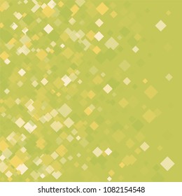 Rhombus green minimal geometric cover template of isolated elements.Future geometric cover rhombus green. Used as print, card, backdrop, template, texture, background, wallpaper, banner, border
