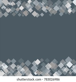 Rhombus grey consists of isolated elements.Trendy and stylish, futuristic and cosmic rhombus grey. Can be used as print, card, backdrop, background, wallpaper, paper, logo, banner, border  and etc.