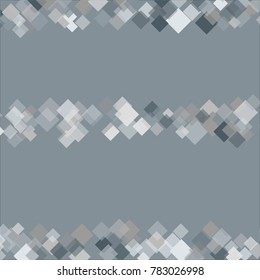 Rhombus grey consists of isolated elements.Trendy and stylish, futuristic and cosmic rhombus grey. Can be used as print, card, backdrop, background, wallpaper, paper, logo, banner, border  and etc.
