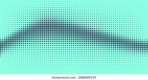 Rhombus Halftone Background Vector Abstract Geometric Technology. vector