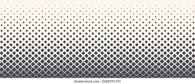 Rhombus Halftone Vector Abstract Geometric Technology Background.