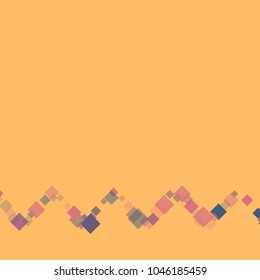 Rhombus illustration minimal geometric cover template of isolated elements.Future geometric template rhombus illustration. Used as print, backdrop, template, texture, background, wallpaper, banner