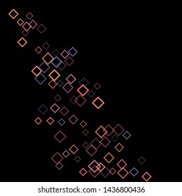 Rhombus illustration minimal geometric cover template of isolated elements.Future geometric template rhombus illustration. Used as print, backdrop, template, texture, background, wallpaper, banner