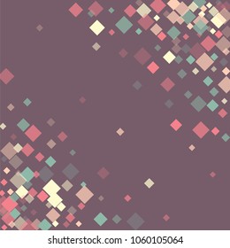 Rhombus isolated minimal geometric cover template of isolated elements.Future geometric cover rhombus isolated. Used as print, card, backdrop, template, texture, background, wallpaper, banner, border