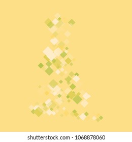 Rhombus isolated minimal geometric cover template of isolated elements.Future geometric cover rhombus isolated. Used as print, card, backdrop, template, texture, background, wallpaper, banner, border
