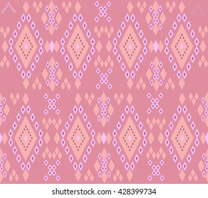 rhombus light pink pattern
