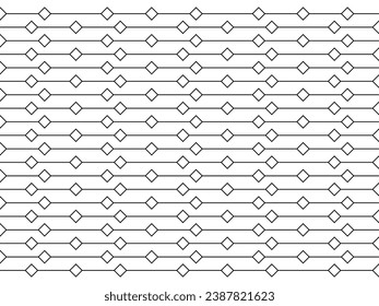 Rhombus und Linien Motif Muster, können für zeitgenössische Dekoration, Ornate, Hintergrund, Mode, Textilien, Stoffe, Tile, Tapete, Decken, Wrapping, Teppich, etc.