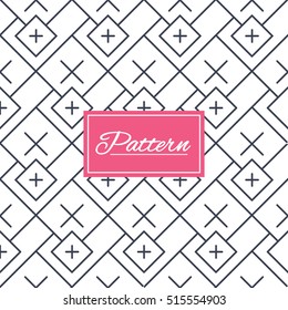 Rhombus lines texture. Stripped geometric pattern. Modern repeating stylish texture. Abstract minimal background. Vector