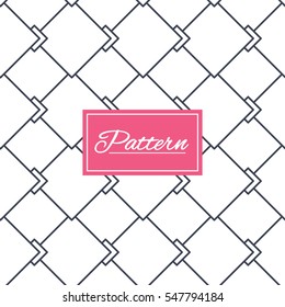Rhombus lines texture. Stripped geometric seamless pattern. Modern repeating stylish texture. Abstract minimal pattern background. Vector