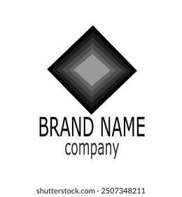 rhombus. logo for company and business