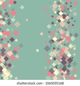 Rhombus minimal geometric cover template consisting of isolated elements.Future geometric cover rhombus. Used as print, card, backdrop, template, texture, background, wallpaper, banner, border