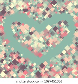 Rhombus minimal geometric cover template consisting of isolated elements.Future geometric cover rhombus. Used as print, card, backdrop, template, texture, background, wallpaper, banner, border
