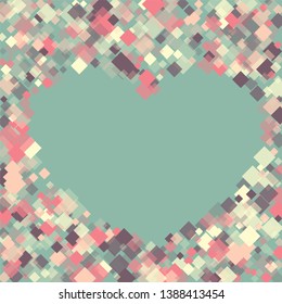Rhombus minimal geometric cover template consisting of isolated elements.Future geometric cover rhombus. Used as print, card, backdrop, template, texture, background, wallpaper, banner, border