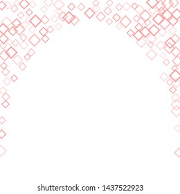 Rhombus minimal geometric cover template consisting of isolated elements.Future geometric cover rhombus. Used as print, card, backdrop, template, texture, background, wallpaper, banner, border