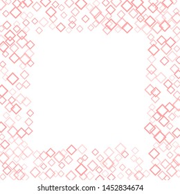 Rhombus minimal geometric cover template consisting of isolated elements.Future geometric cover rhombus. Used as print, card, backdrop, template, texture, background, wallpaper, banner, border