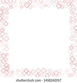 Rhombus minimal geometric cover template consisting of isolated elements.Future geometric cover rhombus. Used as print, card, backdrop, template, texture, background, wallpaper, banner, border