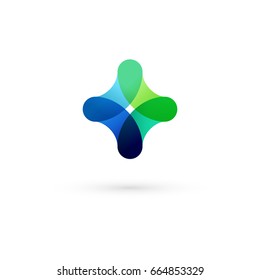 Rhombus. Modern icon design logo element. Best for identity and logotypes