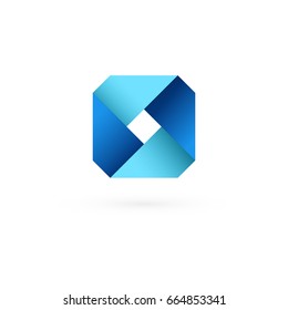 Rhombus. Modern icon design logo element. Best for identity and logotypes