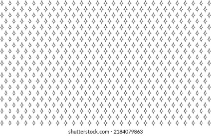 Rhombus Motifs Pattern. Rhombus Composition for Contemporary Decoration, Ornate, or Graphic Design Element. Vector Illustration