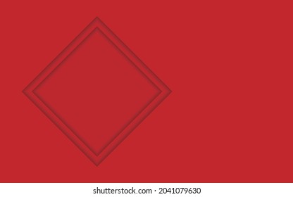 Rhombus openwork red vector background