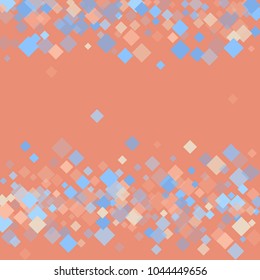 Rhombus orange minimal geometric cover template of isolated elements.Future geometric cover rhombus orange. Used as print, card, backdrop, template, texture, background, wallpaper, banner, border