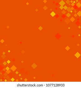 Rhombus orange minimal geometric cover template of isolated elements.Future geometric cover rhombus orange. Used as print, card, backdrop, template, texture, background, wallpaper, banner, border