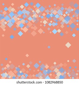 Rhombus orange minimal geometric cover template of isolated elements.Future geometric cover rhombus orange. Used as print, card, backdrop, template, texture, background, wallpaper, banner, border