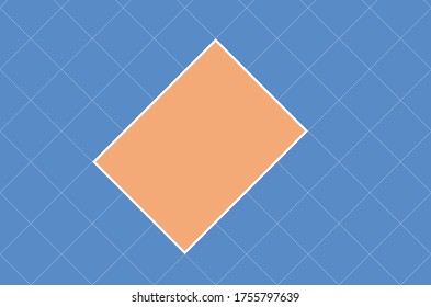 Rhombus Pattern Background. Flat Design of Rhombus Pattern. Layer Masking Template.