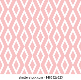 Rhombus pattern background with pink.Geometric pattern background.native