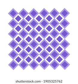 Rhombus Pattern Color is Purple for Commercial Use