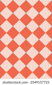 Rhombus pattern design. Vector illustration.