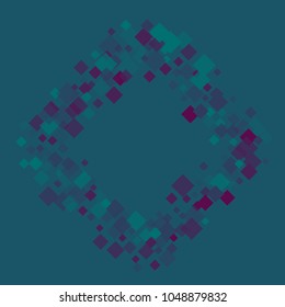 Rhombus pattern minimal geometric cover template of isolated elements.Future geometric cover rhombus pattern. Used as print, card, backdrop, template, texture, background, wallpaper, banner, border