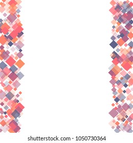 Rhombus pattern minimal geometric cover template of isolated elements.Future geometric cover rhombus pattern. Used as print, card, backdrop, template, texture, background, wallpaper, banner, border
