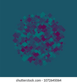 Rhombus pattern minimal geometric cover template of isolated elements.Future geometric cover rhombus pattern. Used as print, card, backdrop, template, texture, background, wallpaper, banner, border