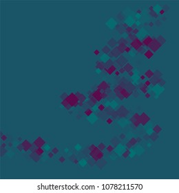 Rhombus pattern minimal geometric cover template of isolated elements.Future geometric cover rhombus pattern. Used as print, card, backdrop, template, texture, background, wallpaper, banner, border