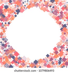 Rhombus pattern minimal geometric cover template of isolated elements.Future geometric cover rhombus pattern. Used as print, card, backdrop, template, texture, background, wallpaper, banner, border