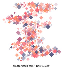 Rhombus pattern minimal geometric cover template of isolated elements.Future geometric cover rhombus pattern. Used as print, card, backdrop, template, texture, background, wallpaper, banner, border