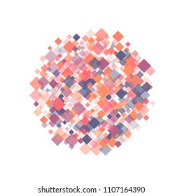Rhombus pattern minimal geometric cover template of isolated elements.Future geometric cover rhombus pattern. Used as print, card, backdrop, template, texture, background, wallpaper, banner, border