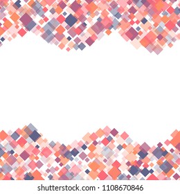 Rhombus pattern minimal geometric cover template of isolated elements.Future geometric cover rhombus pattern. Used as print, card, backdrop, template, texture, background, wallpaper, banner, border