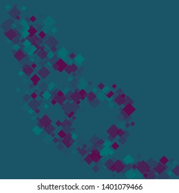 Rhombus pattern minimal geometric cover template of isolated elements.Future geometric cover rhombus pattern. Used as print, card, backdrop, template, texture, background, wallpaper, banner, border