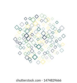 Rhombus pattern minimal geometric cover template of isolated elements.Future geometric cover rhombus pattern. Used as print, card, backdrop, template, texture, background, wallpaper, banner, border