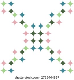 Rhombus Muster von nahtlos, wie Illustration. Anzug für Paket-Design, Tapete, Modedruck, Gehäuse-Tapete, Party-crafty.