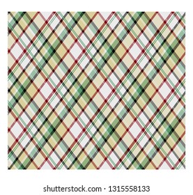 rhombus pattern, tartan plaid, Seamless Scottish pattern for clothes, shirts, dresses, and other textile products. checker striped geometric background