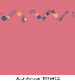Rhombus pink minimal geometric cover template of isolated elements.Future geometric template rhombus pink. Used as print, card, backdrop, template, texture, background, wallpaper, banner, border