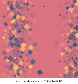 Rhombus pink minimal geometric cover template of isolated elements.Future geometric template rhombus pink. Used as print, card, backdrop, template, texture, background, wallpaper, banner, border