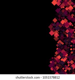 Rhombus print minimal geometric cover template of isolated elements.Future geometric cover rhombus print. Used as print, card, backdrop, template, texture, background, wallpaper, banner, border