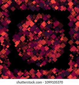 Rhombus print minimal geometric cover template of isolated elements.Future geometric cover rhombus print. Used as print, card, backdrop, template, texture, background, wallpaper, banner, border