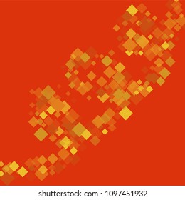 Rhombus red minimal geometric cover template of isolated elements. Future geometric template rhombus red. Used as print, card, backdrop, template, texture, background, wallpaper, banner, border