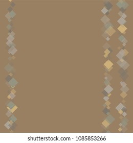 Rhombus retro minimal geometric cover template of isolated elements. Future geometric template rhombus retro. Used as print, card, backdrop, template, texture, background, wallpaper, banner, border